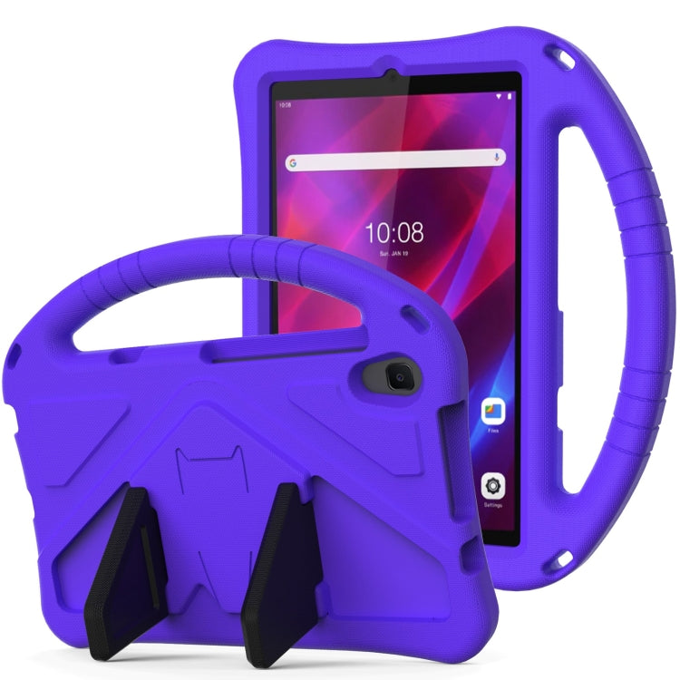 For Lenovo Tab M8 TB-8505F/X(HD)/8705 EVA Flat Anti Falling Protective Case Shell with Holder(Purple) - Lenovo by buy2fix | Online Shopping UK | buy2fix
