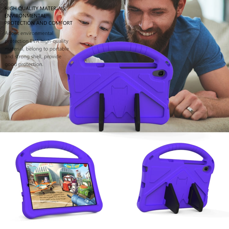 For Lenovo Tab M8 TB-8505F/X(HD)/8705 EVA Flat Anti Falling Protective Case Shell with Holder(Purple) - Lenovo by buy2fix | Online Shopping UK | buy2fix