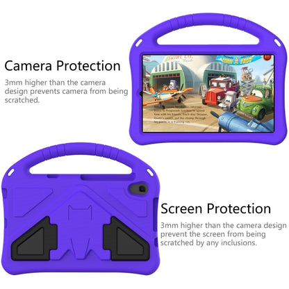 For Lenovo Tab M8 TB-8505F/X(HD)/8705 EVA Flat Anti Falling Protective Case Shell with Holder(Purple) - Lenovo by buy2fix | Online Shopping UK | buy2fix