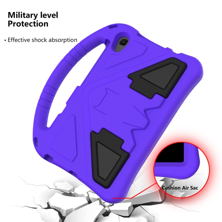 For Lenovo Tab M8 TB-8505F/X(HD)/8705 EVA Flat Anti Falling Protective Case Shell with Holder(Purple) - Lenovo by buy2fix | Online Shopping UK | buy2fix