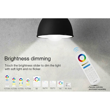 FUT012 E27 9W RGB + CCT LED Bulb Light 100V-240V Full Color Remote Control Smart Bulb WiFi 2.4G Wireless - Smart Light Bulbs by buy2fix | Online Shopping UK | buy2fix