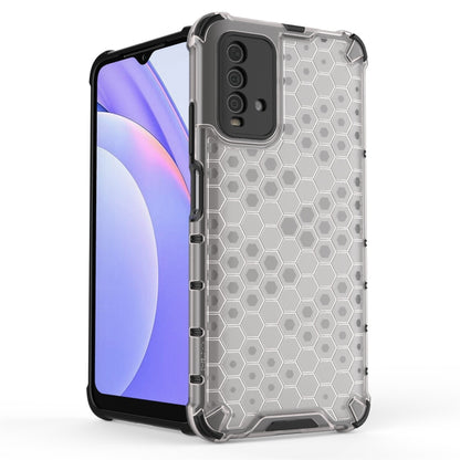 For Xiaomi Redmi 9T Shockproof Honeycomb PC + TPU Case(Blue) by buy2fix