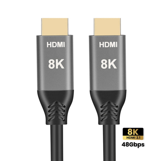HDMI2.1 8K 120Hz High Dynamic HD Cable, Cable Length: 1m by buy2fix
