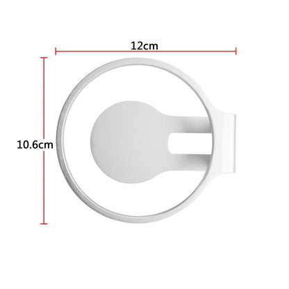 Universal Speaker Holder Wall Mount Aluminum Alloy Hanger Bracket For Apple HomePod Mini(Silver) - Speaker Bracket by buy2fix | Online Shopping UK | buy2fix