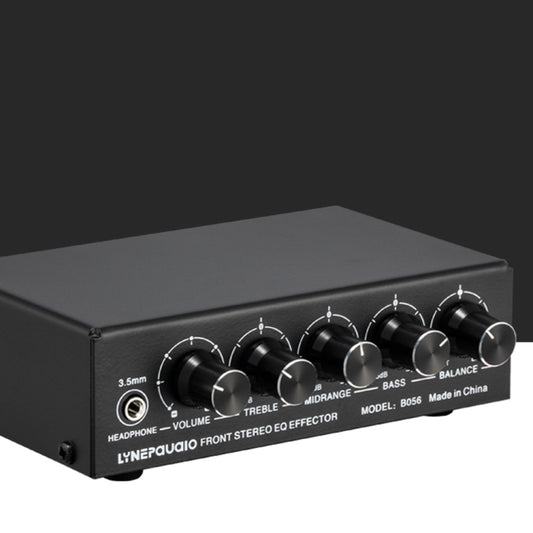 3-Channel Mixer Front Stereo Amplifier High / Mid / Bass Adjuster, USB 5V Power Supply, US Plug -  by buy2fix | Online Shopping UK | buy2fix