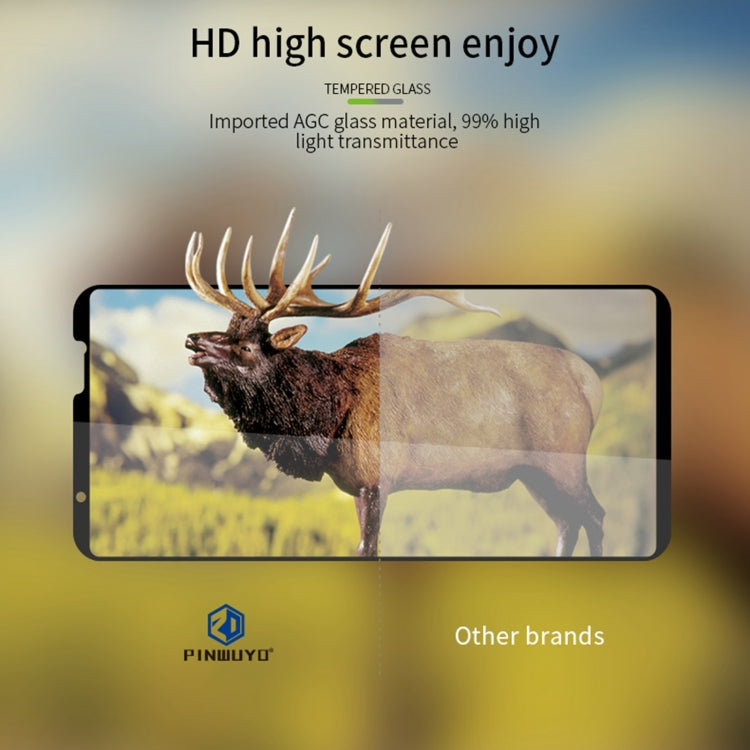 For ASUS ROG Phone 5 PINWUYO 9H 2.5D Full Screen Tempered Glass Film(Black) by PINWUYO