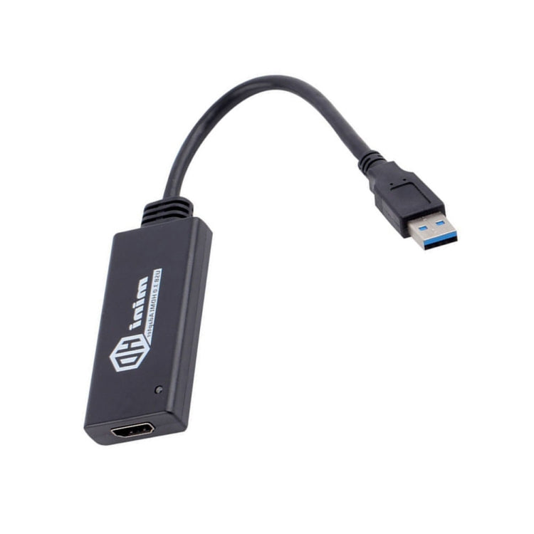 USB 3.0 to HDMI HD Converter Cable Adapter with Audio, Cable Length: 20cm by buy2fix