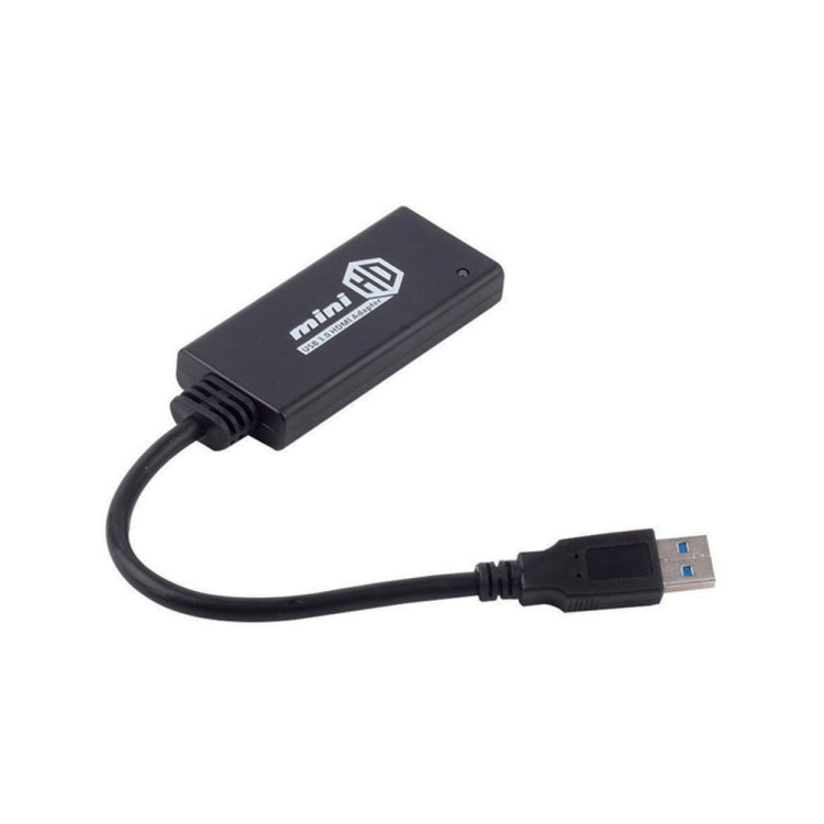 USB 3.0 to HDMI HD Converter Cable Adapter with Audio, Cable Length: 20cm by buy2fix