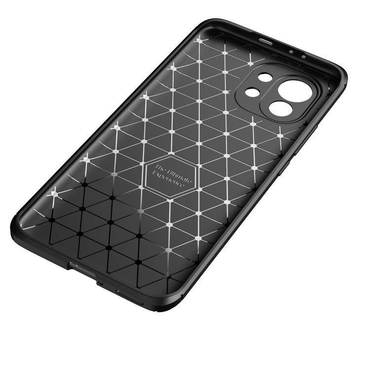For Xiaomi Mi 11 Pro Carbon Fiber Texture Shockproof TPU Case(Black) - Xiaomi Cases by buy2fix | Online Shopping UK | buy2fix