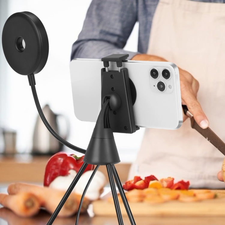 NS-08 Makeup Live Selfie Fill Ring Light Photography LED Dimmable Ring Lamp with Phone Tripod Stand Holder - Ring Light by buy2fix | Online Shopping UK | buy2fix