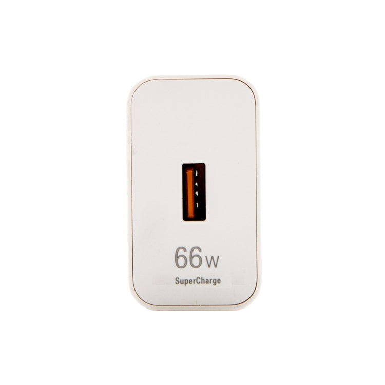 HW-66W 66W USB Fast Charging Travel Charger + USB to Type-C Flash Charging Data Cable, US Plug 1m - USB Charger by buy2fix | Online Shopping UK | buy2fix