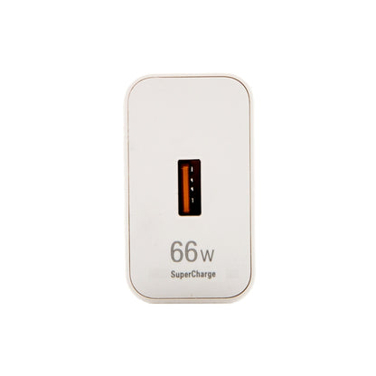 HW-66W 66W USB Fast Charging Travel Charger + USB to Type-C Flash Charging Data Cable, US Plug 2m - USB Charger by buy2fix | Online Shopping UK | buy2fix