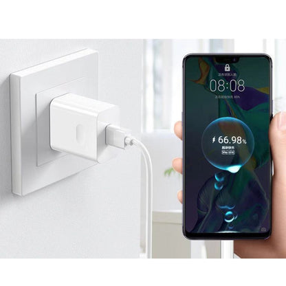 HW-66W 66W USB Fast Charging Travel Charger + USB to Type-C Flash Charging Data Cable, US Plug 2m - USB Charger by buy2fix | Online Shopping UK | buy2fix