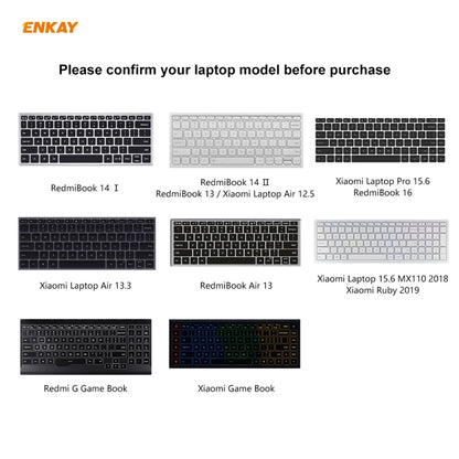 For Xiaomi Game Book ENKAY Ultrathin Soft TPU Keyboard Protector Film, US Version - Screen & Keyboard Cover by ENKAY | Online Shopping UK | buy2fix
