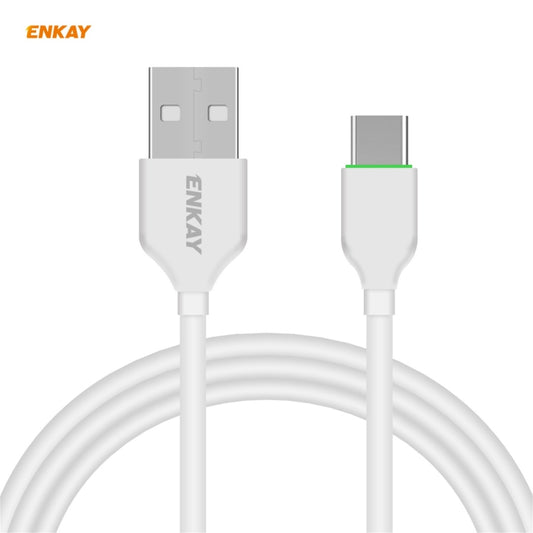 ENKAY Hat-Prince 20W PD Type-C + QC 3.0 USB Fast Charging Travel Charger Power Adapter with Fast Charge Data Cable, US Plug(With Type-C Cable) - USB Charger by ENKAY | Online Shopping UK | buy2fix