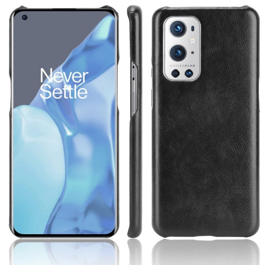 For OnePlus 9 Pro Shockproof Litchi Texture PC + PU Case(Black) - OnePlus Cases by buy2fix | Online Shopping UK | buy2fix