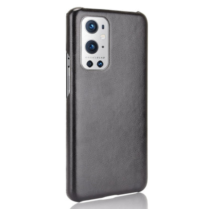 For OnePlus 9 Pro Shockproof Litchi Texture PC + PU Case(Black) - OnePlus Cases by buy2fix | Online Shopping UK | buy2fix