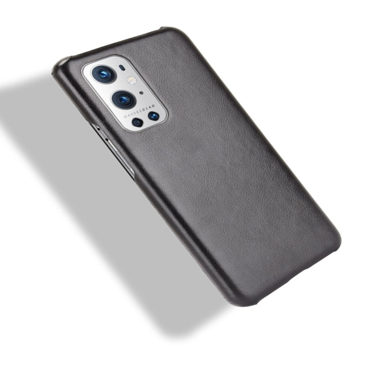 For OnePlus 9 Pro Shockproof Litchi Texture PC + PU Case(Black) - OnePlus Cases by buy2fix | Online Shopping UK | buy2fix