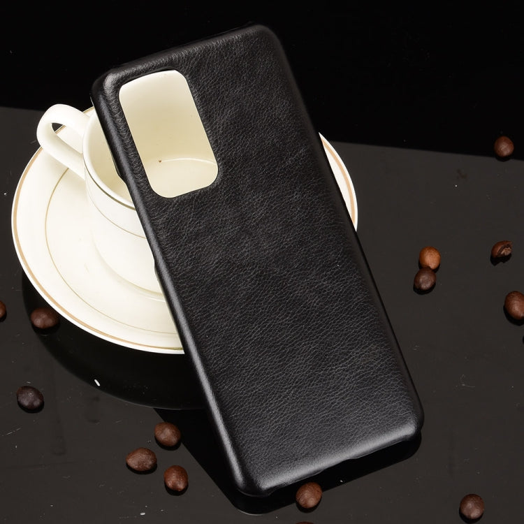 For OnePlus 9 Pro Shockproof Litchi Texture PC + PU Case(Black) - OnePlus Cases by buy2fix | Online Shopping UK | buy2fix