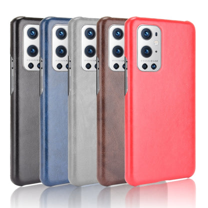 For OnePlus 9 Pro Shockproof Litchi Texture PC + PU Case(Black) - OnePlus Cases by buy2fix | Online Shopping UK | buy2fix