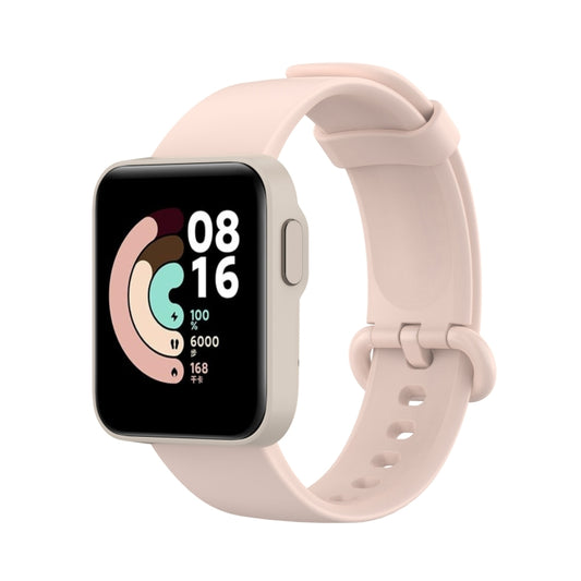 For Xiaomi Watch Mi Watch Lite / Redmi Watch Silicone Sports Watch Band(pink) - Watch Bands by buy2fix | Online Shopping UK | buy2fix