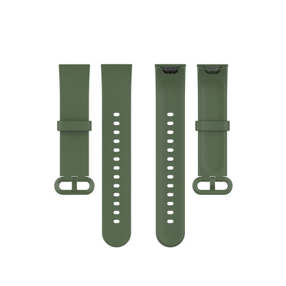 For Xiaomi Watch Mi Watch Lite / Redmi Watch Silicone Sports Watch Band(army green) - Watch Bands by buy2fix | Online Shopping UK | buy2fix