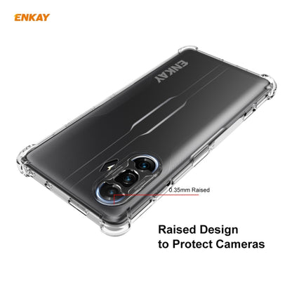 For Xiaomi Redmi K40 Gaming ENKAY Hat-Prince Clear TPU Shockproof Case Soft Anti-slip Cover - Xiaomi Cases by ENKAY | Online Shopping UK | buy2fix