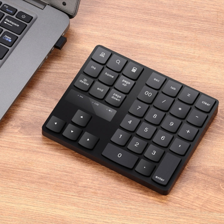2.4G USB Wireless Numeric Keypad 35 Keys Charging Digital Keyboard Notebook Laptop Mini Numpad by buy2fix