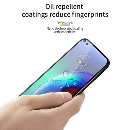 For Motorola Moto G100 / G 5G Plus PINWUYO 9H 2.5D Full Screen Tempered Glass Film(Black) - Motorola Tempered Glass by PINWUYO | Online Shopping UK | buy2fix