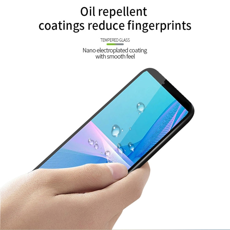 For Sony Xperia 10 III PINWUYO 9H 2.5D Full Screen Tempered Glass Film(Black) - Sony Tempered Glass by PINWUYO | Online Shopping UK | buy2fix