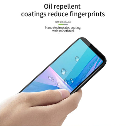 For Sony Xperia 10 III PINWUYO 9H 2.5D Full Screen Tempered Glass Film(Black) - Sony Tempered Glass by PINWUYO | Online Shopping UK | buy2fix