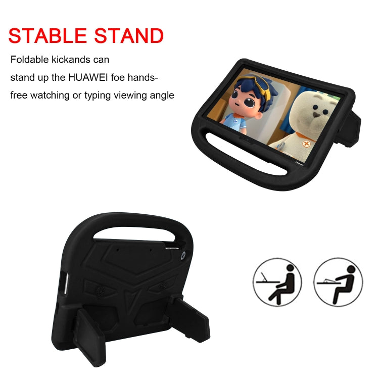 For Huawei MatePad T10S 10.1 / T10 9.7 Sparrow Style EVA Material Children Shockproof Casing Shell(Black) - Huawei by buy2fix | Online Shopping UK | buy2fix