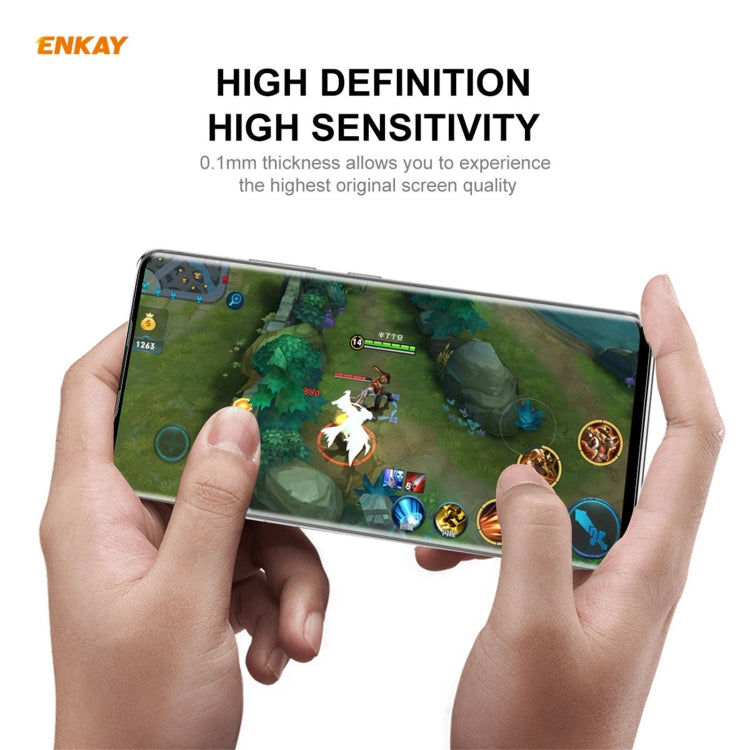 For Xiaomi Mi 11 Ultra 2 PCS ENKAY Hat-Prince Full Glue Full Coverage Screen Protector Explosion-proof Hydrogel Film by ENKAY