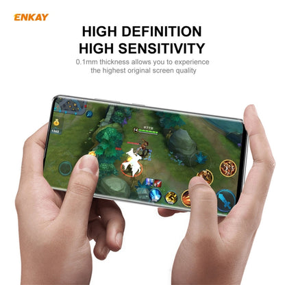 For Xiaomi Mi 11 Ultra 2 PCS ENKAY Hat-Prince Full Glue Full Coverage Screen Protector Explosion-proof Hydrogel Film by ENKAY