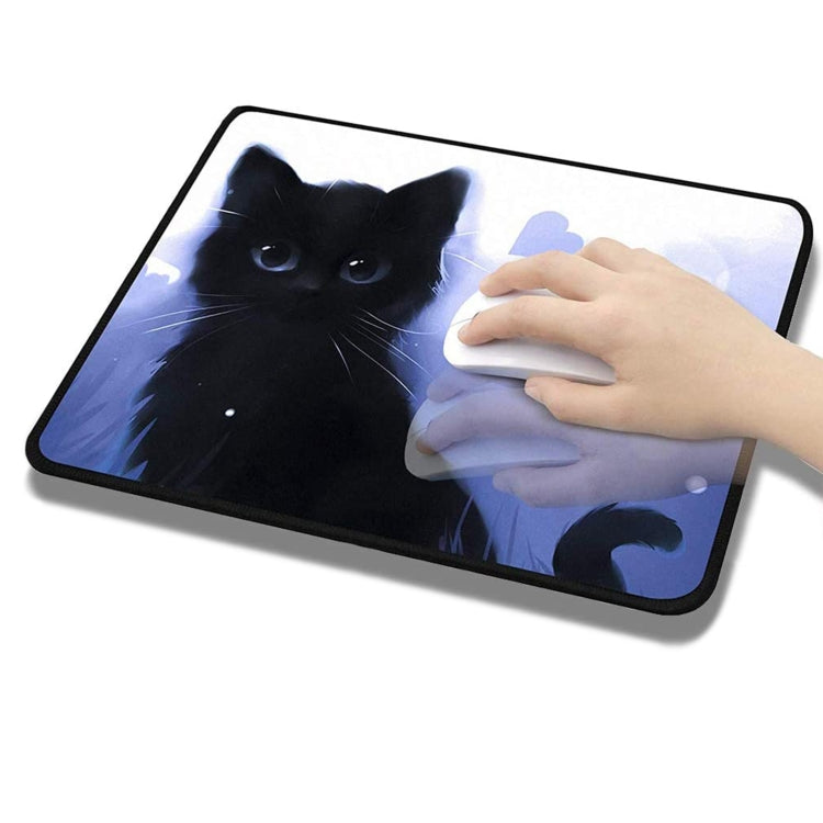 Cat Cartoon Anti-Skid E-sports Game Mouse Pad by buy2fix
