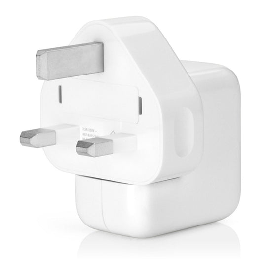 12W USB Port Travel Charger for iPad Series / iPod Series / iPhone Series , UK Plug - USB Charger by buy2fix | Online Shopping UK | buy2fix