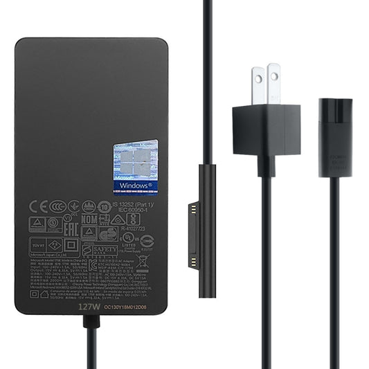 For Microsoft Surface Book 3 1932 127W 15V 8A  AC Adapter Charger, The plug specification:UK Plug - For Microsoft by buy2fix | Online Shopping UK | buy2fix