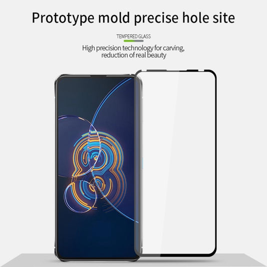 For Asus Zenfone 8 Flip / ZS672KS PINWUYO 9H 2.5D Full Screen Tempered Glass Film(Black) - ASUS Tempered Glass by PINWUYO | Online Shopping UK | buy2fix