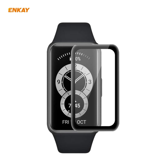 For Huawei Band 6 / Honor Band 6 ENKAY Hat-Prince 3D Full Screen Soft PC Edge + PMMA HD Screen Protector Film - Screen Protector by ENKAY | Online Shopping UK | buy2fix