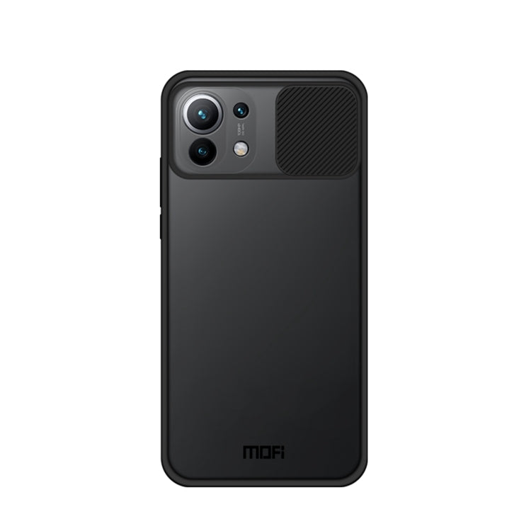 For Xiaomi Mi 11 MOFI Xing Dun Series Translucent Frosted PC + TPU Privacy Anti-glare Shockproof All-inclusive Protective Case(Black) - Xiaomi Cases by MOFI | Online Shopping UK | buy2fix