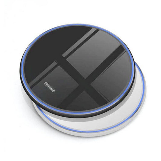 WX-69 10W Ultra-thin Wireless Charger Mirror Wireless Charger for Mobile Phone(White) - Wireless Charger by buy2fix | Online Shopping UK | buy2fix