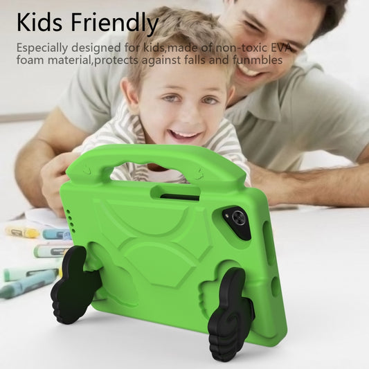 For Samsung Galaxy Tab A7 Lite T220 / T225 Thumb Bracket EVA Shockproof Tablet Case(Green) - Tab A7 Lite T220 / T225 by buy2fix | Online Shopping UK | buy2fix
