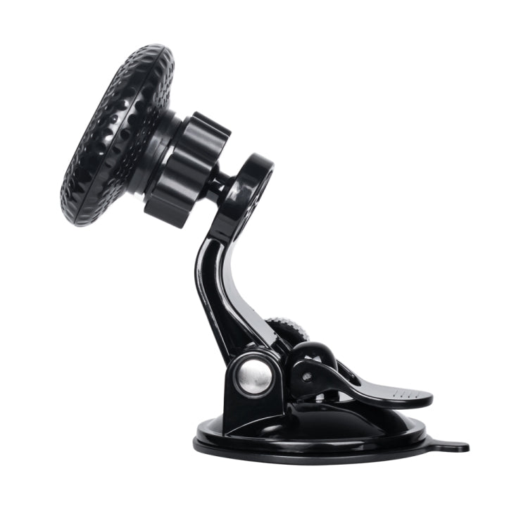 Universal Magnetic Car Phone Holder with Adjustable Suction Cup 360 Degree Rotating Telescopic Magnetic Car Holder, by buy2fix