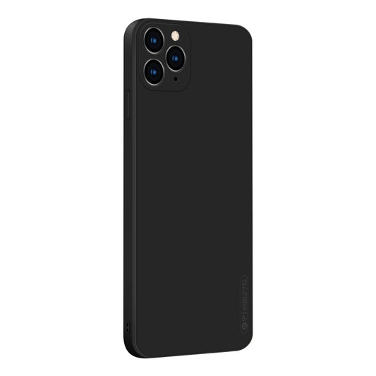 For iPhone 11 Pro PINWUYO Sense Series Liquid Silicone TPU Mobile Phone Case(Black) - iPhone 11 Pro Cases by PINWUYO | Online Shopping UK | buy2fix