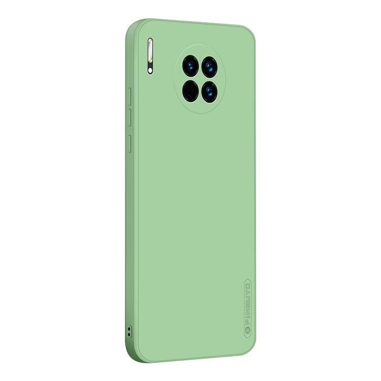For Huawei Mate 30 PINWUYO Sense Series Liquid Silicone TPU Mobile Phone Case(Green) - Huawei Cases by PINWUYO | Online Shopping UK | buy2fix
