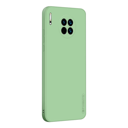 For Huawei Mate 30 PINWUYO Sense Series Liquid Silicone TPU Mobile Phone Case(Green) - Huawei Cases by PINWUYO | Online Shopping UK | buy2fix
