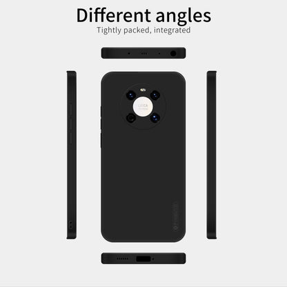 For Huawei Mate 40 PINWUYO Sense Series Liquid Silicone TPU Mobile Phone Case(Black) - Huawei Cases by PINWUYO | Online Shopping UK | buy2fix