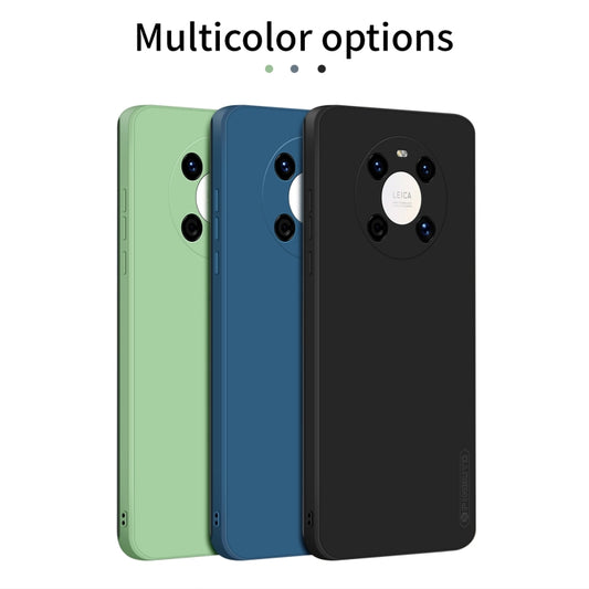 For Huawei Mate 40 PINWUYO Sense Series Liquid Silicone TPU Mobile Phone Case(Blue) - Huawei Cases by PINWUYO | Online Shopping UK | buy2fix