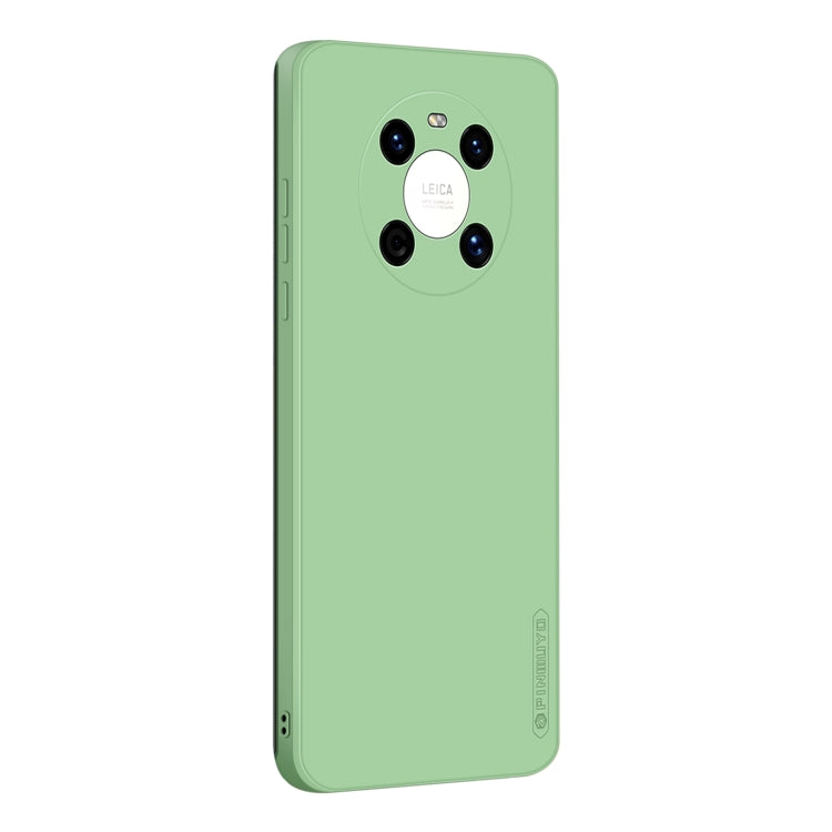 For Huawei Mate 40 PINWUYO Sense Series Liquid Silicone TPU Mobile Phone Case(Green) - Huawei Cases by PINWUYO | Online Shopping UK | buy2fix