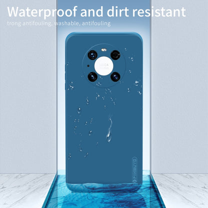 For Huawei Mate 40 Pro PINWUYO Sense Series Liquid Silicone TPU Mobile Phone Case(Black) - Huawei Cases by PINWUYO | Online Shopping UK | buy2fix